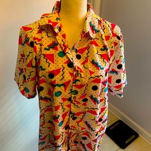 Drill Clothing 80s Saved by the bell sz L shirt